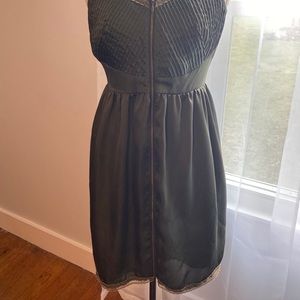 Olive green dress